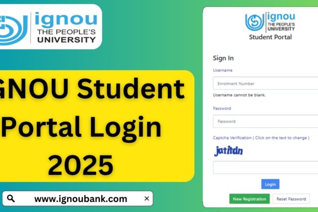 IGNOU Samarth Student Login 2025 – A Complete Guide for Learners