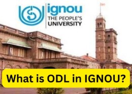 What is ODL in IGNOU? A Comprehensive Guide