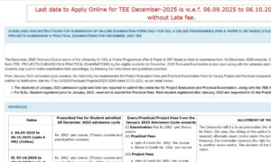 IGNOU Examination Form 2025 – The Complete Guide for Students