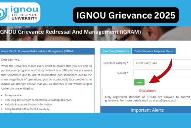 IGNOU Grievance 2025: Complete Guide for Students