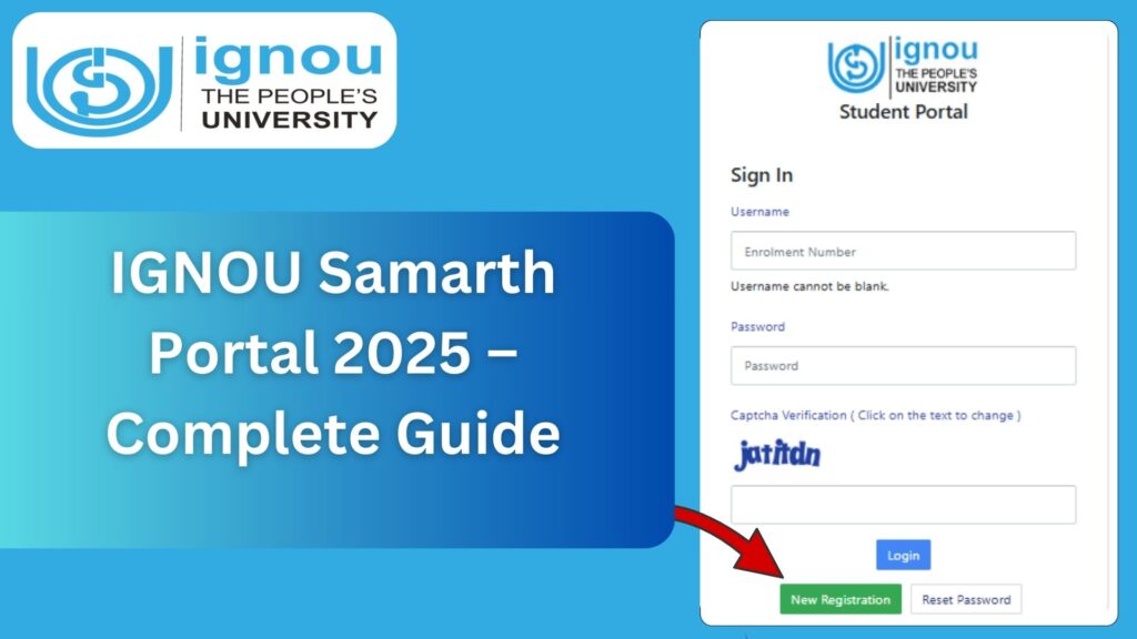 IGNOU Samarth Portal 2025 – Complete Guide