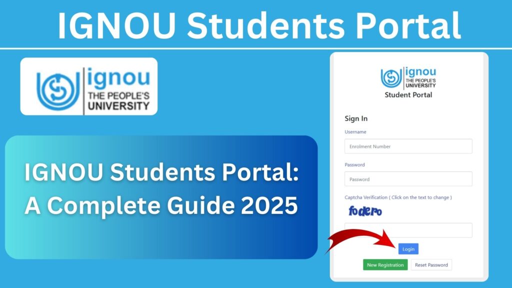 IGNOU Students Portal: A Complete Guide 2025