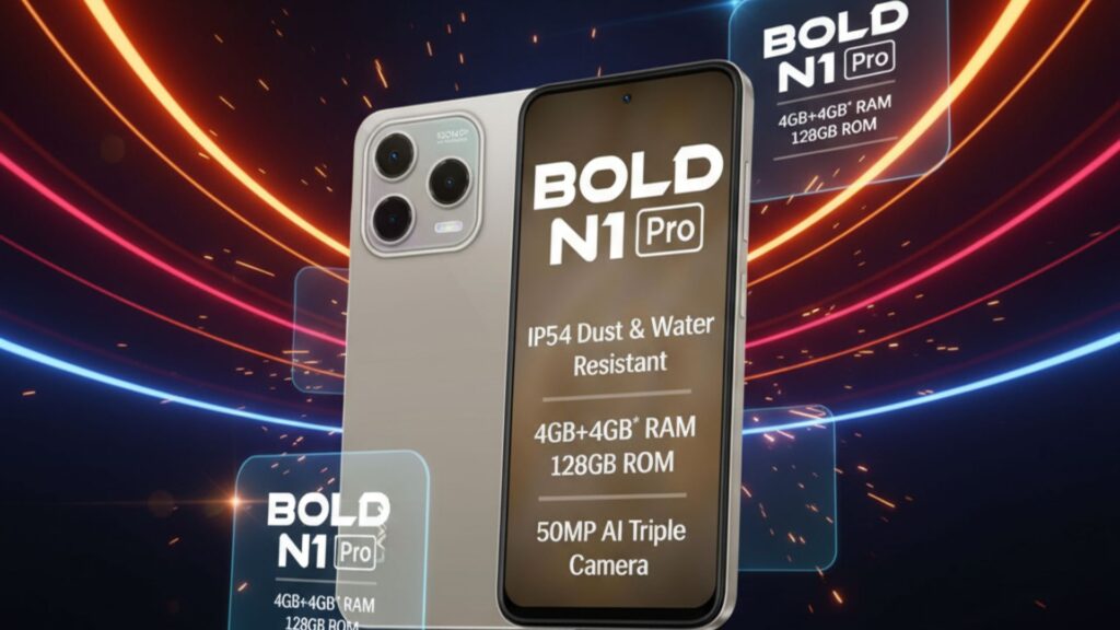 Lava Bold N1 Pro (Titanium Gold, 4GB RAM, 128GB Storage): Bold Design, Powerful Performance, and Indian Innovation 1 Lava Bold N1 Pro (Titanium Gold, 4GB RAM, 128GB Storage): Bold Design, Powerful Performance, and Indian Innovation
