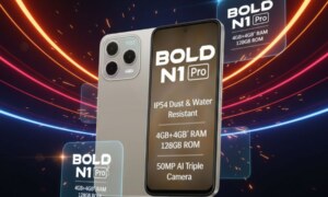 Lava Bold N1 Pro (Titanium Gold, 4GB RAM, 128GB Storage): Bold Design, Powerful Performance, and Indian Innovation