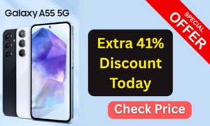 Samsung Galaxy A55 5G (Awesome Iceblue, 8GB RAM, 256GB Storage): A Perfect Blend of Power, Design, and Intelligence