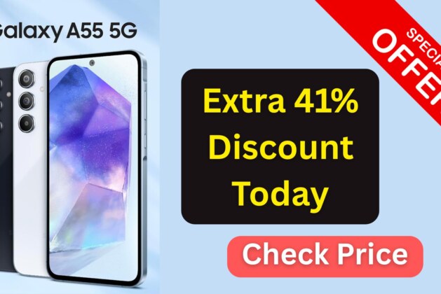 Samsung Galaxy A55 5G (Awesome Iceblue, 8GB RAM, 256GB Storage): A Perfect Blend of Power, Design, and Intelligence